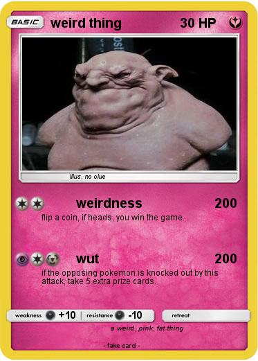 Pokemon weird thing