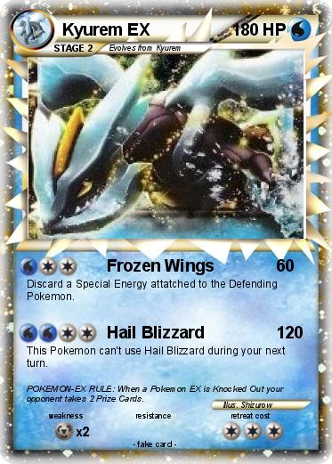 Pokemon Kyurem EX