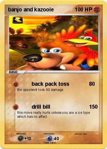 Pokemon banjo and kazooie