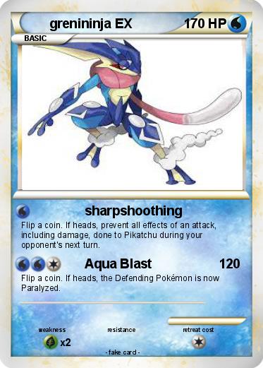 Pokemon grenininja EX