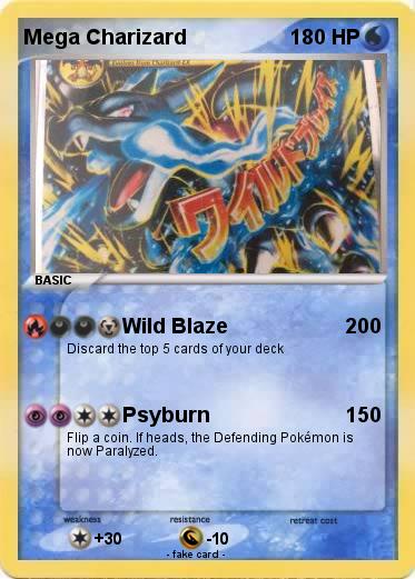 Pokemon Mega Charizard