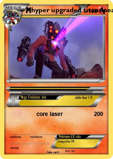Pokemon hyper upgraded titan speakerman