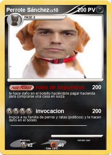 Pokemon Perrote Sánchez