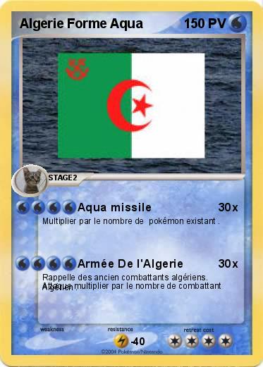 Pokemon Algerie Forme Aqua