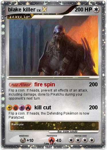 Pokemon blake killer