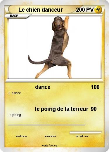 Pokemon Le chien danceur
