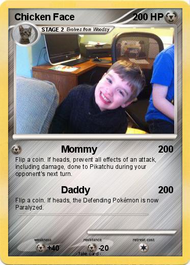 Pokemon Chicken Face