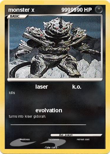Pokemon monster x                  99999