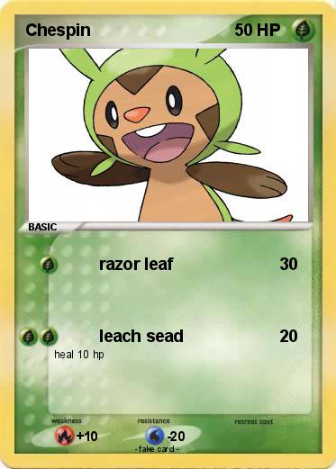 Pokemon Chespin