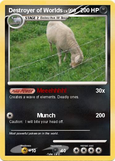 Pokemon Destroyer of Worlds