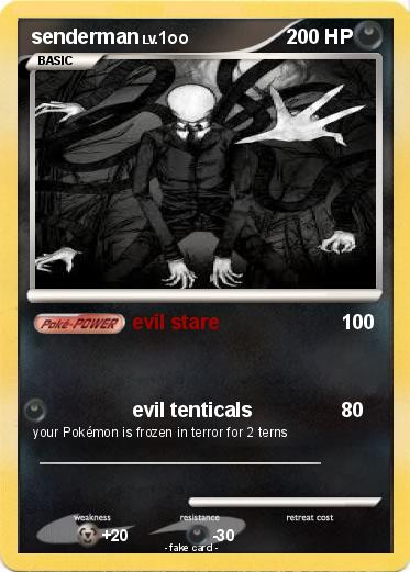 Pokemon senderman