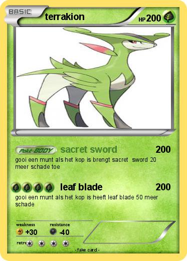 Pokemon terrakion