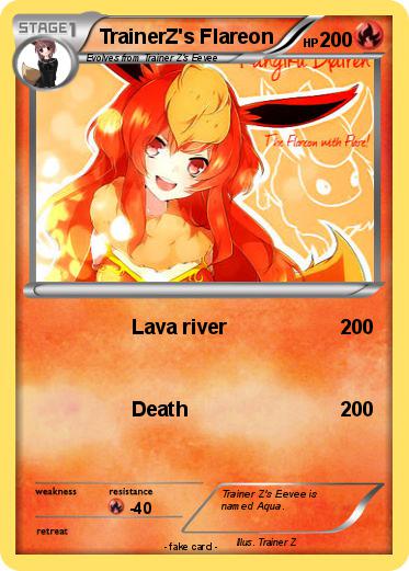 Pokemon TrainerZ's Flareon