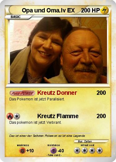 Pokemon Opa und Oma.lv EX