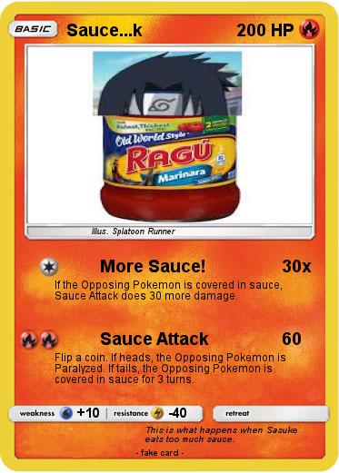 Pokemon Sauce...k