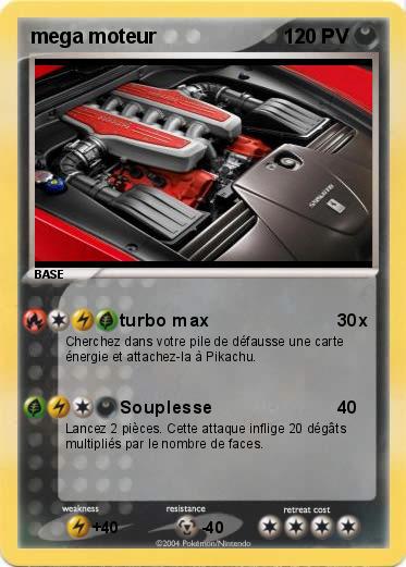 Pokemon mega moteur