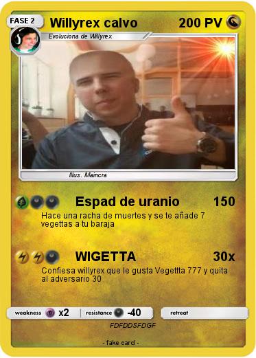 Pokemon Willyrex calvo