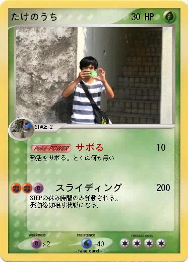 Pokemon たけのうち