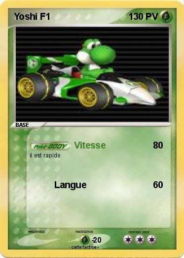 Pokemon Yoshi F1