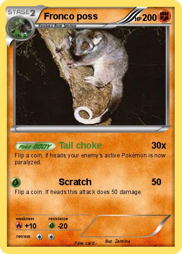 Pokemon Fronco poss