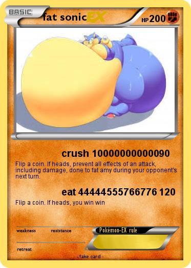 Pokemon fat sonic