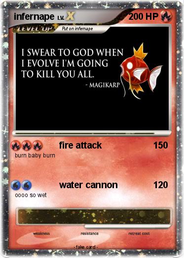 Pokemon infernape