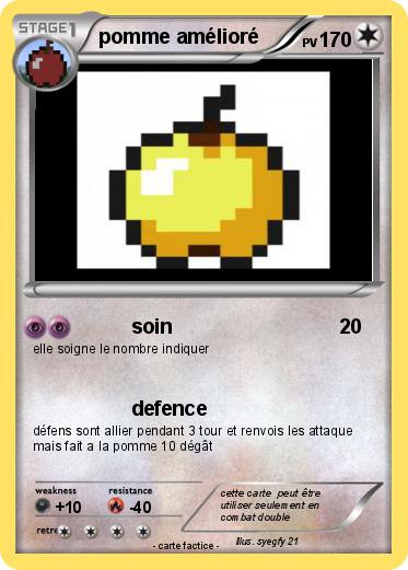 Pokemon pomme amélioré