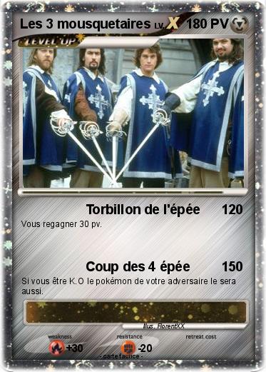 Pokemon Les 3 mousquetaires