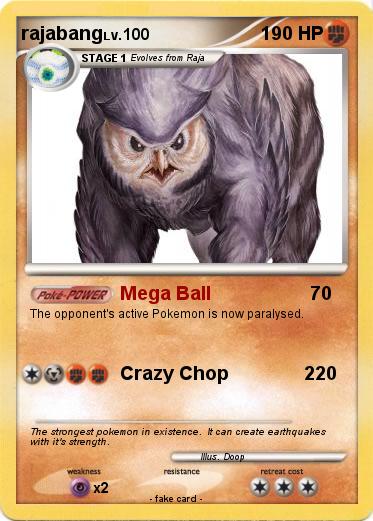 Pokemon rajabang