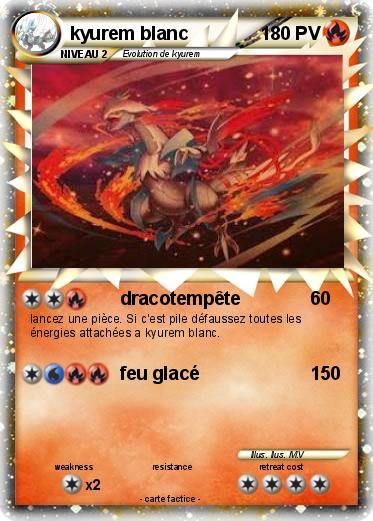 Pokemon kyurem blanc