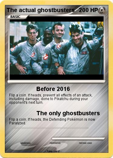 Pokemon The actual ghostbusters