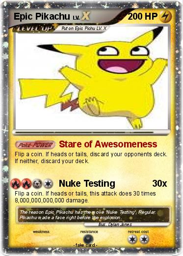 Pokemon Epic Pikachu