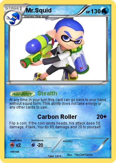 Pokemon Mr.Squid