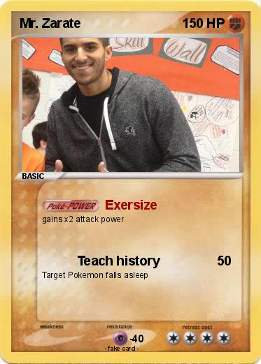 Pokemon Mr. Zarate