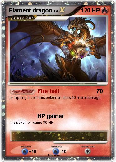 Pokemon Elament dragon