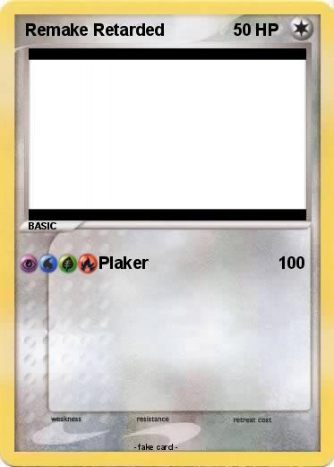 Pokemon Remake Retarded