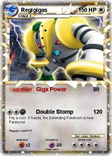 Pokemon Regigigas