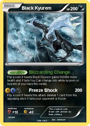 Pokemon Black Kyurem