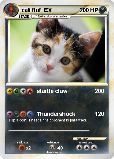 Pokemon cali fluf  EX