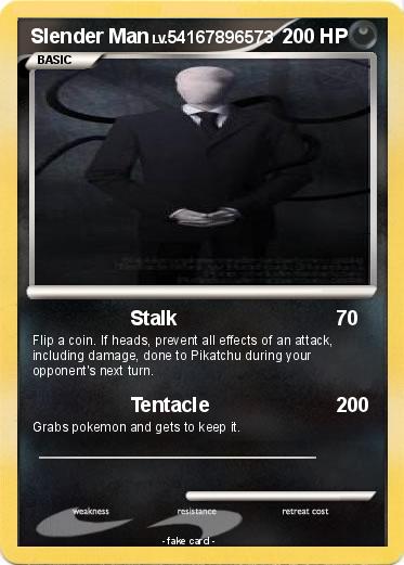 Pokemon Slender Man