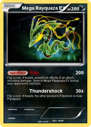 Pokemon Mega Rayquaza EX