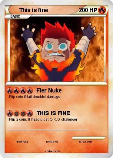 Pokemon This is fine