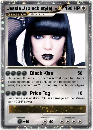 Pokemon Jessie J (black style)