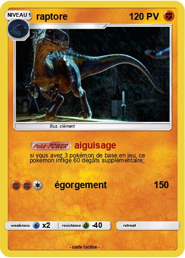 Pokemon raptore