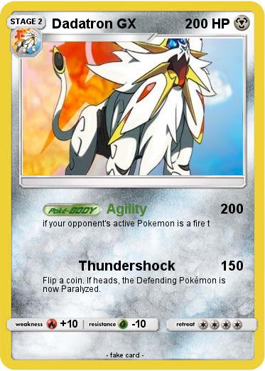 Pokemon Dadatron GX