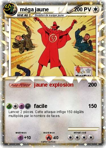Pokemon méga jaune