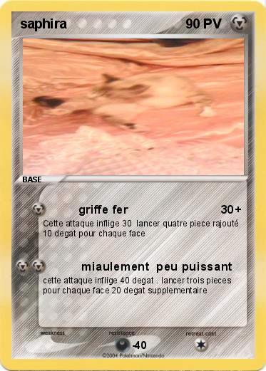Pokemon saphira