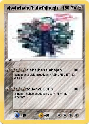 Pokemon ajsyhehahcfhahcfhjhaqh