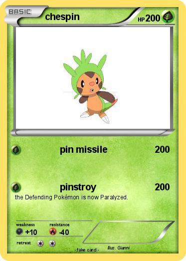 Pokemon chespin
