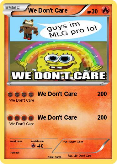Pokemon We Don't Care